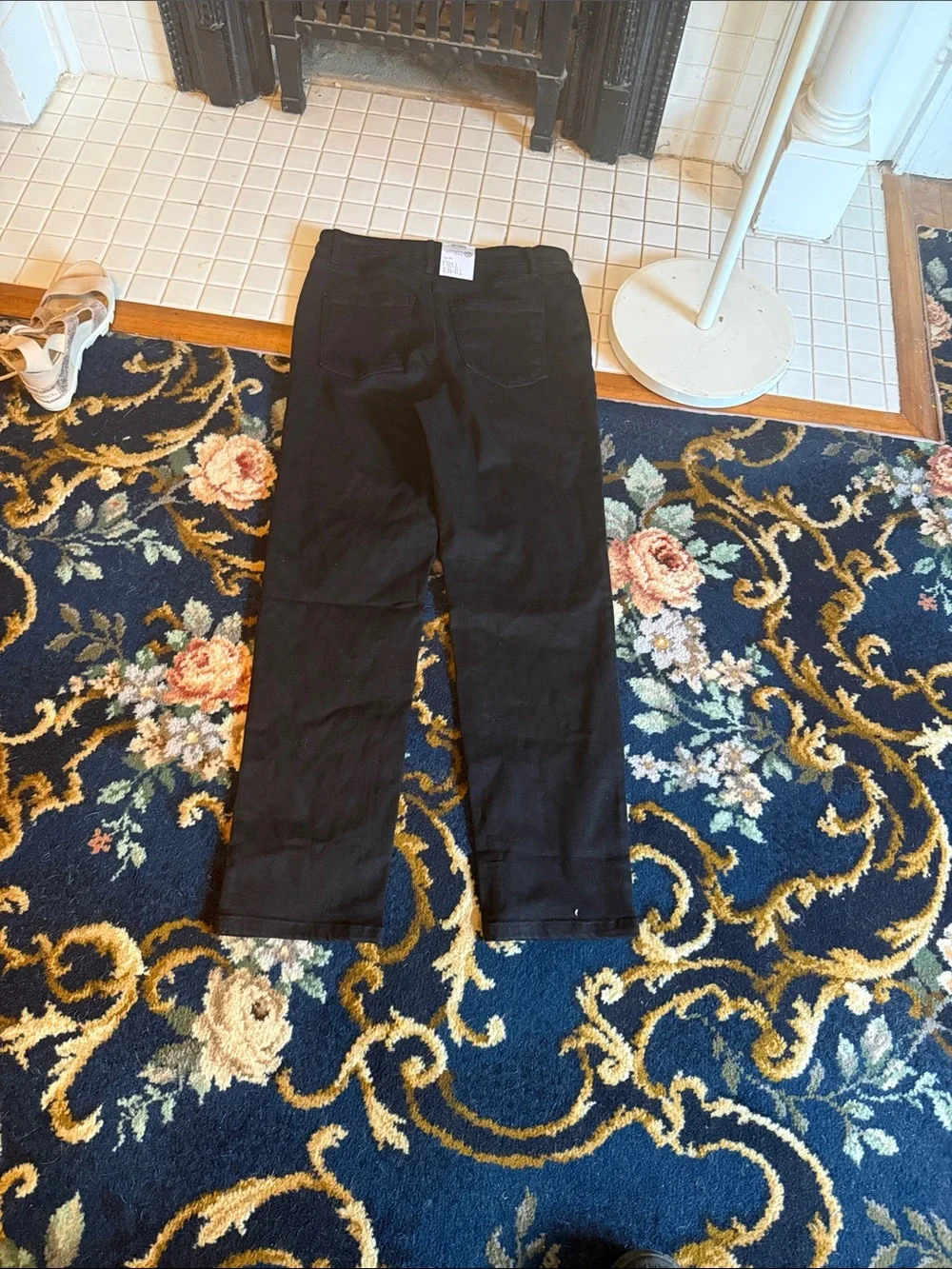 Time‎ and Tru Black Straight Denim Jeggings- NWT